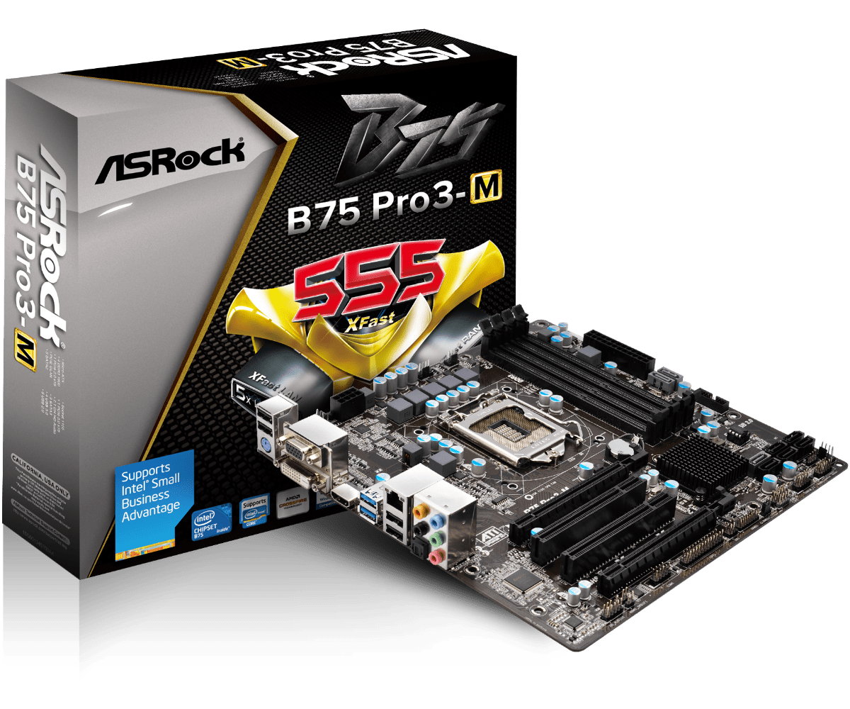 Asrock b75 pro3 m обзор